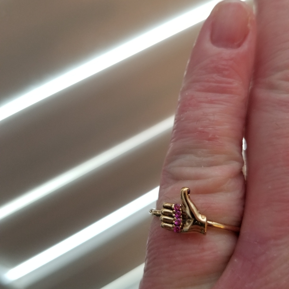 Marc Jacob's Thumbs Up Ring